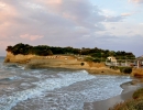 Sunset in Sidari's beach, Corfu
